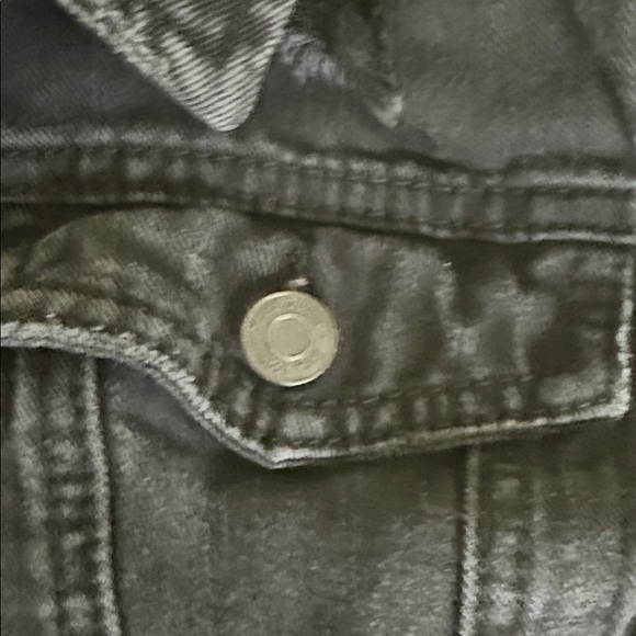 Mudd Black Distressed Kids Jacket - Picture 4 of 5